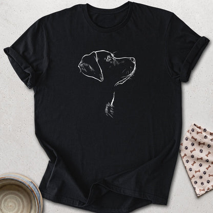 Labrador Line Art T-shirt
