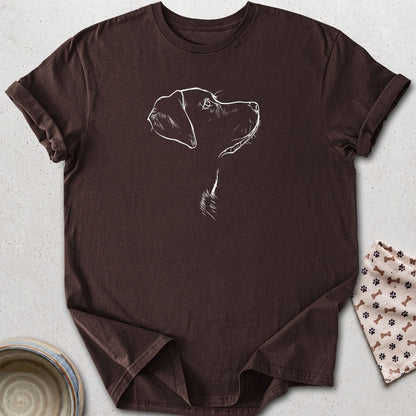 Labrador Line Art T-shirt