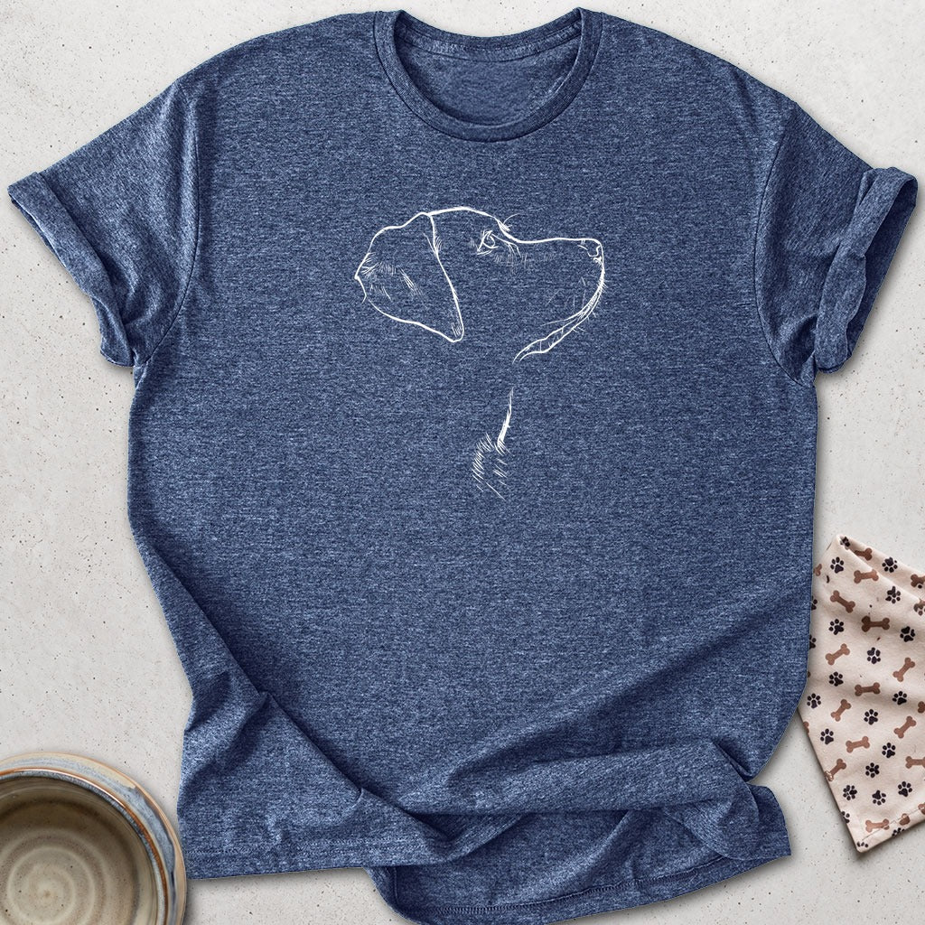 Labrador Line Art T-shirt