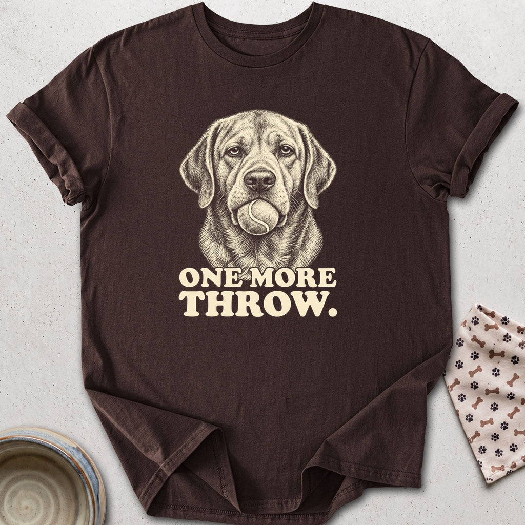 One More Throw T-shirt