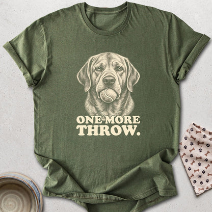 One More Throw T-shirt