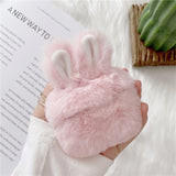 Soft Rabbit Ear Fur Case