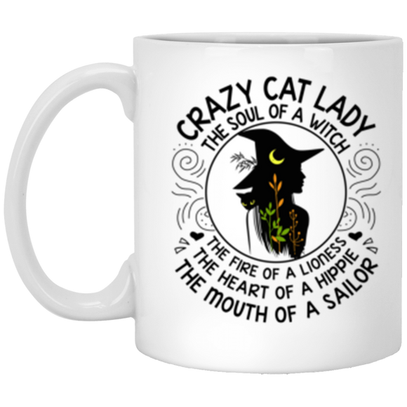 XP8434 11 oz. Crazy Cat Lady