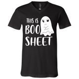 3005 Unisex Jersey SS V-Neck T-Shirt boo