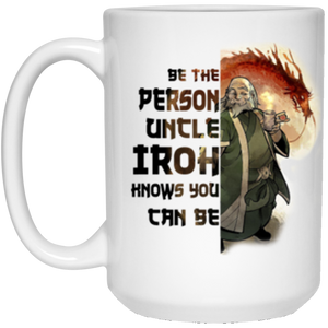 21504 15 oz. Uncle Iroh White Mug