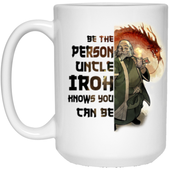 21504 15 oz. Uncle Iroh White Mug