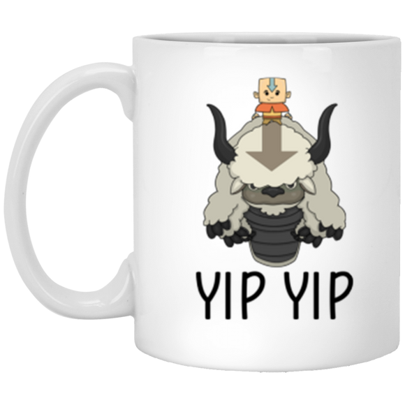 XP8434 11 oz. White Mug Yip Yip Ca26