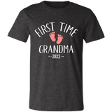 3001C First Time Grandma 2022 T-Shirt