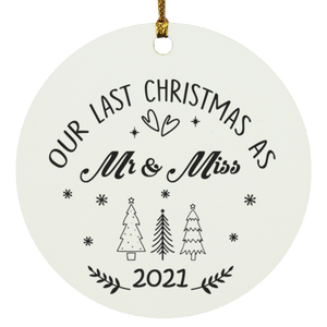 Mr Miss 2021 Ornament