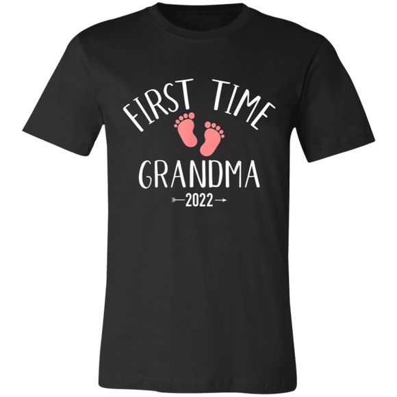 3001C First Time Grandma 2022 T-Shirt