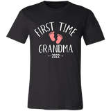 3001C First Time Grandma 2022 T-Shirt