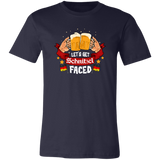 Let's Get Schnitzel Faced Oktoberfest German Funny Gift T-Shirt