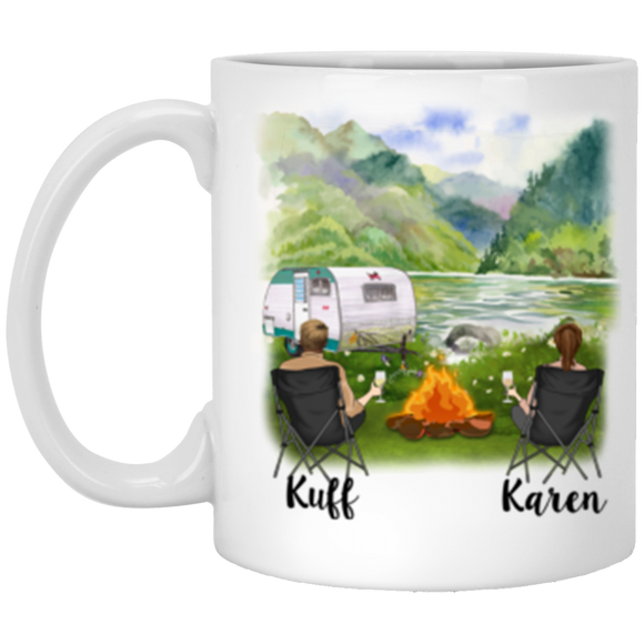 XP8434 11 oz. White Mug Karen Kuffner