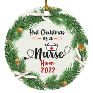 Hwon 2022 Circle Ornament