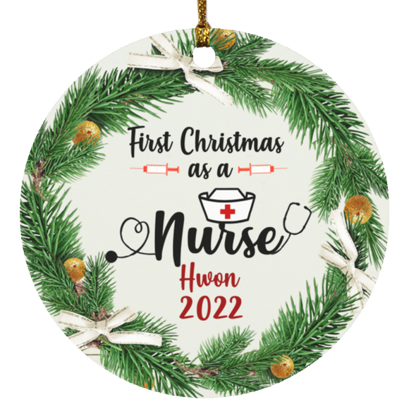 Hwon 2022 Circle Ornament