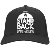 CP80 Twill Cap stand back dad grillling