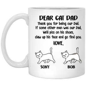 XP8434 11 oz. White Mug Saray Cohen