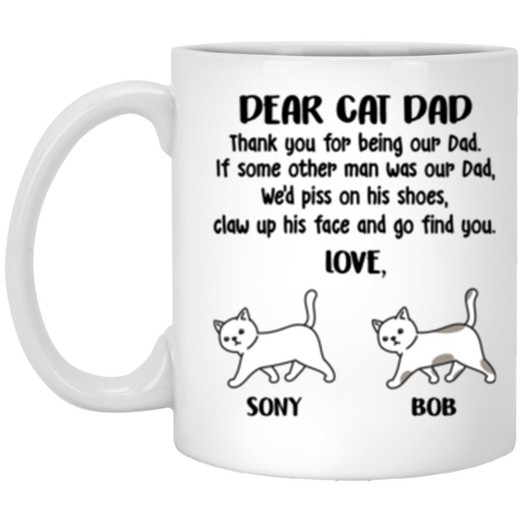 XP8434 11 oz. White Mug Saray Cohen