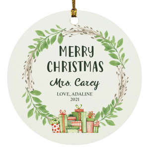 Mrs. Carey - Love, Adaline 2021 Ornament