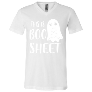 3005 Unisex Jersey SS V-Neck T-Shirt boo