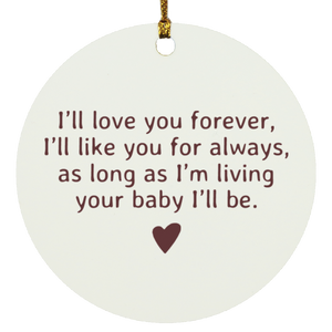 MOM Christmas Ornament