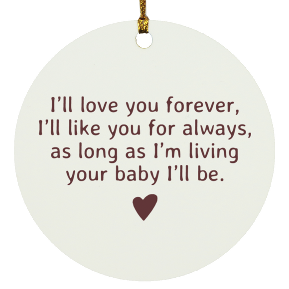 MOM Christmas Ornament