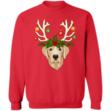 Labrador Retriever Christmas Lights Reindeer T-Shirt