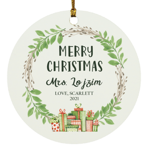 Mrs Lojzim - Love, Scarlett 2021 Ornament