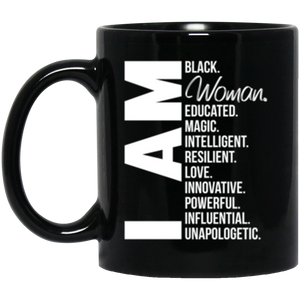 BM11OZ 11 oz. Black Mug Black Woman