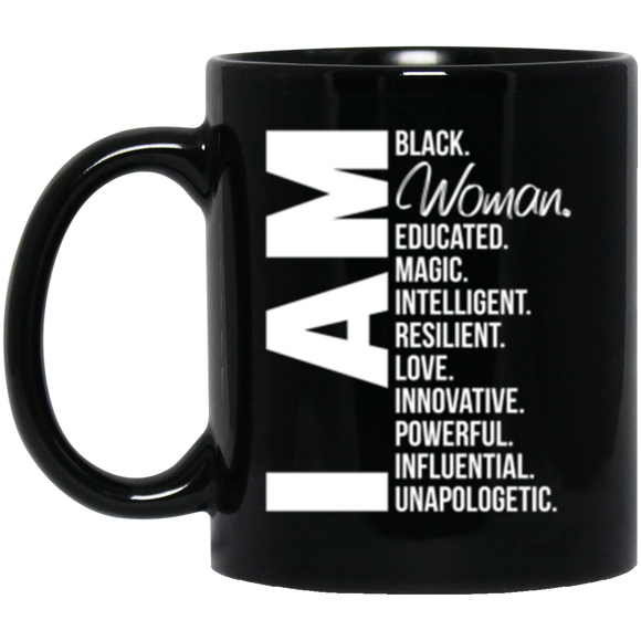 BM11OZ 11 oz. Black Mug Black Woman