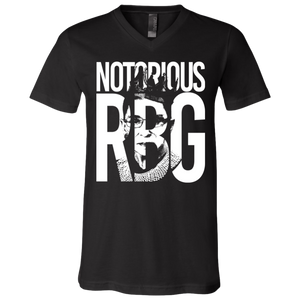 3005 Unisex Jersey SS V-Neck T-Shirt RBG 1