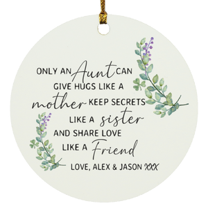 Love, Alex & Jason Ornament