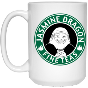 21504 15 oz. White Mug Jasmine Green 15oz