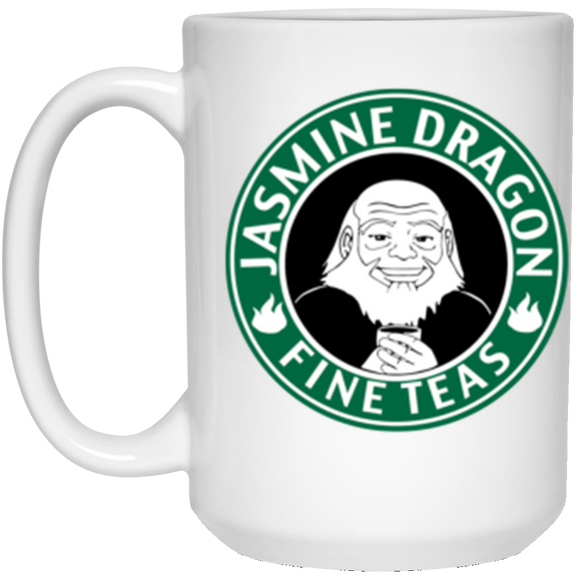 21504 15 oz. White Mug Jasmine Green 15oz