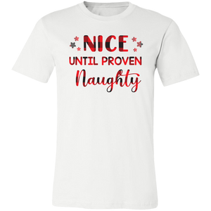 Until Proven Naughty Unisex 3001