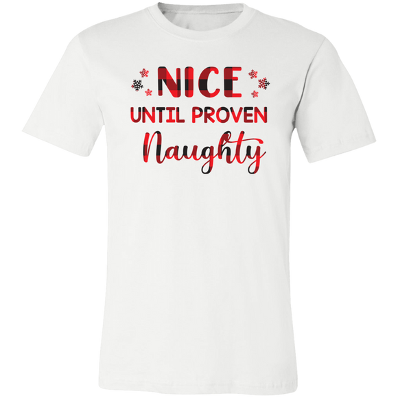 Until Proven Naughty Unisex 3001