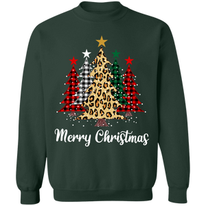 Merry Christmas Trees Sweatshirt