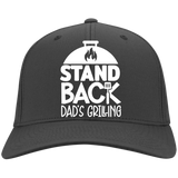 CP80 Twill Cap stand back dad grillling