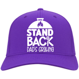 CP80 Twill Cap stand back dad grillling