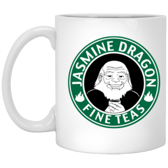 XP8434 11 oz. White Mug Jasmine Green