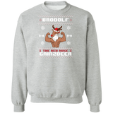 Brodolf The Red Nose Gainzdeer Gym Sweatshirt