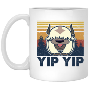 XP8434 11 oz. White Mug Yip Yip 11oz