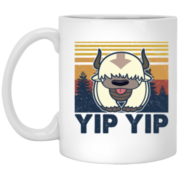 XP8434 11 oz. White Mug Yip Yip 11oz