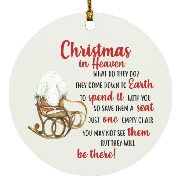 Christmas in Heaven Ornament