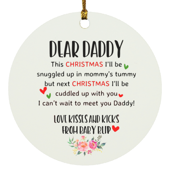 Daddy From Baby Blip Ornament