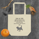 cat custom Eco Tote Bag