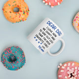 Customised "Dad" Pet Print Coffee Mug 11oz & 15oz