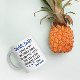 Customised "Dad" Pet Print Coffee Mug 11oz & 15oz