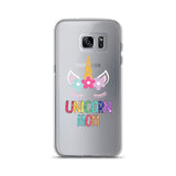 Women's Mother's Day Gifts Unicorn Mom Samsung Case