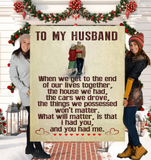 To My Husband 1 50x60